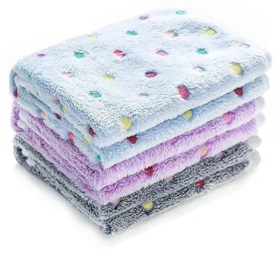 Productafbeelding van luciphia, 1 pak, 3 wollen deken, fleece deken voor hond, puppy, kat