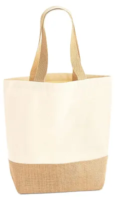 Immagine prodotto di Westford Mill - Borsa della spesa, tela di iuta FK1293 (taglia unica) (Naturale)