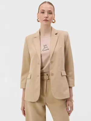 Produktbild von Orsay Damen A-Linien-Midirock in Beige, Größe 34, leicht elastisch