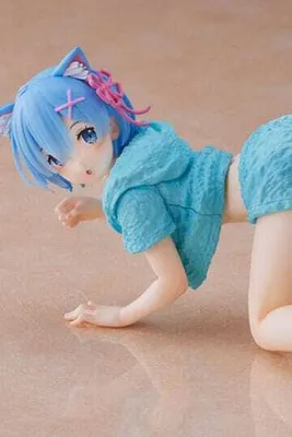 Produktbild von Taito Prize Re:Zero - Starting Life in Another World PVC Statue Rem Cat Roomwear Version