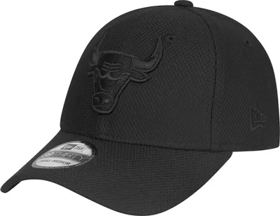Produktbild von New Era 39Thirty Diamond Cap - Chicago Bulls schwarz - M/L