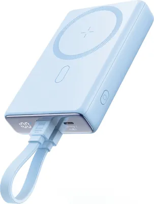 Obrázok produktu pre JOYROOM JR-PBM01, 10000 mAh, Lítium polymér (lipo), Bezdrôtové nabíjanie, 3,85 V, 20 W, Modrá