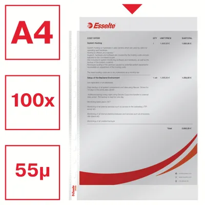Produktbild von Esselte 5606600, A4, 100 Stück(e)