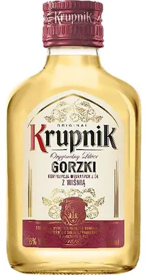 Produktbild von Likör Krupnik Bitter mit Kirsche 90 ml