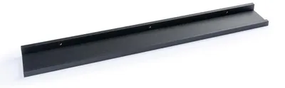Produktbild von Bilderleiste - 80 x 10 cm - Schwarz - MDF - PVC - matt