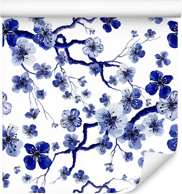 Produktbild von 10m VLIES TAPETE Rolle Natur Pflanzen Blumen Zweige Baum Ornamente XXL