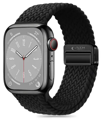 Zdjęcie produktu dla Tech-Protect watch strap NylonMag Apple Watch 42/44/45/49mm, black