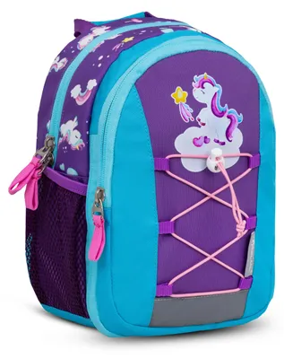 Produktbild von Belmil Mini Kiddy Kindergartenrucksack "Ponyville" für 1-3 Jährige Kinder mit Brustgurt