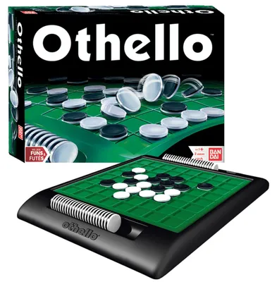 Produktbild von BANDAI – Othello – Strategiespiel – Brettspiel für 2 Spieler – Spieldauer 15–20
