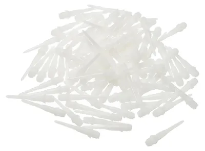 Produktbild von 100 Stück Kunststoff-Dartspitzen, 2BA-Gewinde, für Softdart-Pfeile