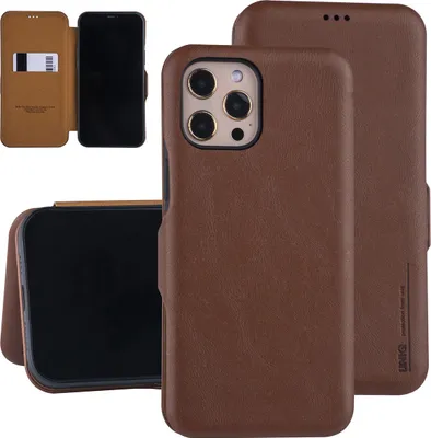 Immagine prodotto di Apple iPhone 12 Pro Max Marrone Custodia a libro - Portacarte