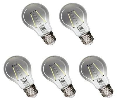 Produktbild von Spectrum E27 LED Lampe 2W 150lm 4000K Neutralweiß 230V 5 Stück