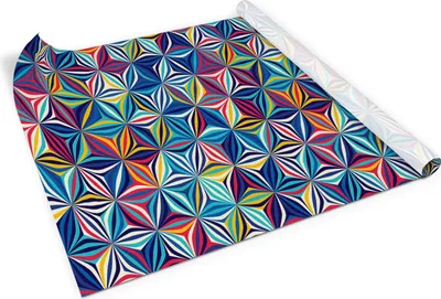 Produktbild von Retro-muster illusion 3d– Möbelfolie selbstklebend – PVC Klebefolie für Möbel – Küche – Schränke – Möbelrenovierungsfolie – Möbeldekorfolie – 100x50 cm