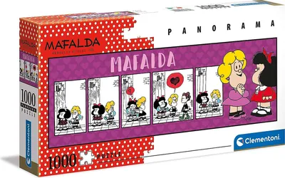 Immagine prodotto di Mafalda puzzle panoramico 100 pezzi