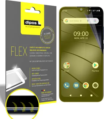 Obrázok produktu pre 3x ochranná fólia pre Gigaset GS110, 100% pokrytie obrazovky, dipos Flex