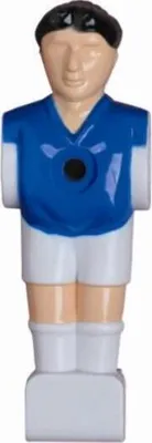 Produktbild von Kickerfigur Kicker Figur Spieler für 16 mm Stangen blau-weiß