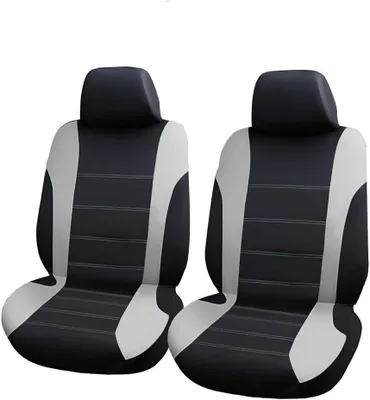 Immagine prodotto di Set di coprisedili per auto, composto da 2 pezzi, impermeabili, in poliestere, adatti per auto