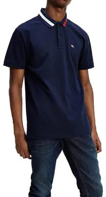 Produktbild von Tommy Hilfiger Herren Poloshirt SOPHISTICATED TIPPIN MW0MW20201-DW5 Dunkelblau
