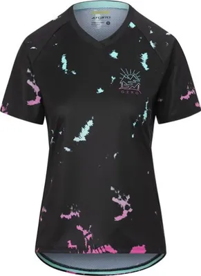 Produktbild von Giro Roust Trikot – Damen kurz schwarz Ice Dye größe S 7138953