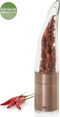 Produktbild von AdHoc MP203 Chilimühle | Chilischneider Pepe mit original SchneidWerk, Edelstahl | Farbe: Kupfer