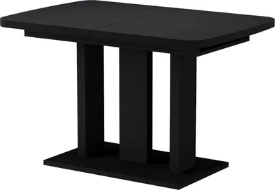 Produktbild von Esstisch Vicco Fenaro Schwarz 120 x 80 cm 2 Teile, Model 56590