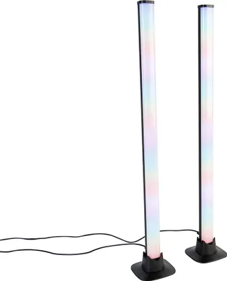 Immagine prodotto di Lampada da tavolo a LED TRIO RE R55392102 BOY RGB 2x5 W nero - set