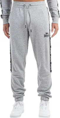 Zdjęcie produktu dla Męskie spodnie dresowe regular fit GRUTNESS Marl Grey/Black/White L Lonsdale