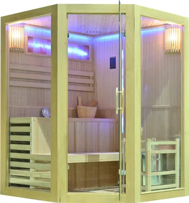 Produktbild von Sauna Calgary traditionelle Heimsauna Saunakabine Saunaofen Harvia Zubehör