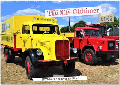 Produktbild von TRUCK - Oldtimer (Wandkalender 2025 DIN A2 quer), CALVENDO Monatskalender