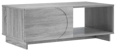 Immagine prodotto di vidaXL Tavolino da caffè Sonoma grigio, 95 x 50,5 x 35 cm, materiale composito in legno