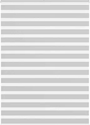 Produktbild von Doppelrollo Hellgrau 155x200 cm Stoffbreite 150,9 cm Polyester