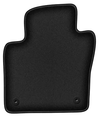 Produktbild von Fahrermatte Velours für Volkswagen Beetle 2012-2019 (Cabrio/Coupé) – 1-tlg, Schwarz, passgenau – Wielganizator DURBAN