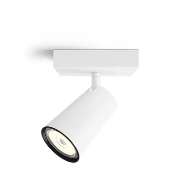 Produktbild von Philips myLiving 5057131pn GU10 Weiß Punkt – Punkt-Licht (weiß, Metall, GU10, 1 bulb (S), 10 W, 9,2 mm)