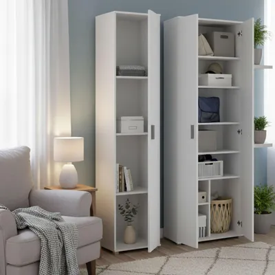 Immagine prodotto di Casciano - Armadio Multiuso Grande, 100x190h cm Bianco, Modulabile