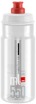 Produktbild von Elite Jet, 550 ml, Fahrrad, Rot, Transparent, Kunststoff