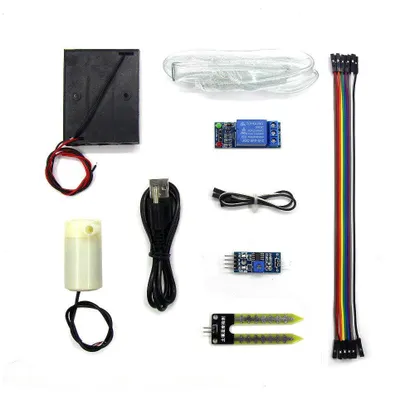 Bewässerungssystem mit Feuchtigkeitssensor, 5V, Pumpe, 50 cm Schlauch