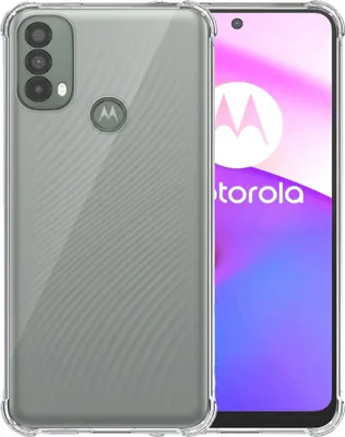 Zdjęcie produktu dla Etui na telefon pasujące do Motorola Moto E30 / E40 Transparent - odporne na wstrząsy silikonowe etui TPU z przezroczystym zderzakiem - Smartphonica