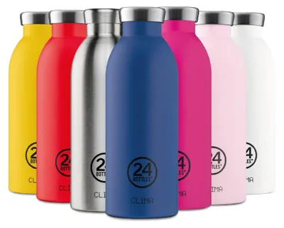 Image de Thermos 850 ml - Maintient les boissons chaudes ou froides - Bleu