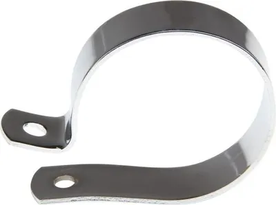 Produktbild von Schelle Endschalldämpfer chrom 55mm Auspuff für Simson KR50 Schwalbe SR1 SR2 SR4-1 Spatz
