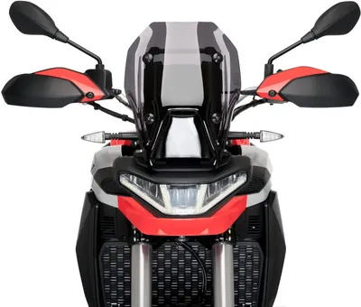 Immagine prodotto di Cupolino PUIG sport fumè scuro omologato ABE per Aprilia tuareg