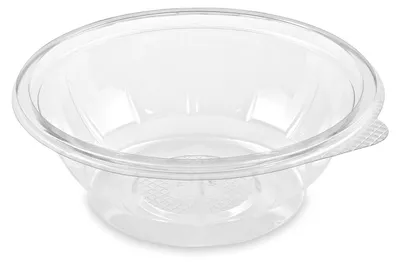 Produktbild von 250x Salatschalen rund Ø 17,6 x 5,9 cm klar 600 ml (PET)