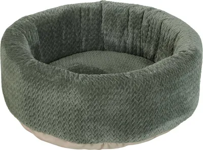 Zdjęcie produktu dla Okrągła legowisko OLYMPE w kolorze khaki, rozmiar M, marki Zolux
