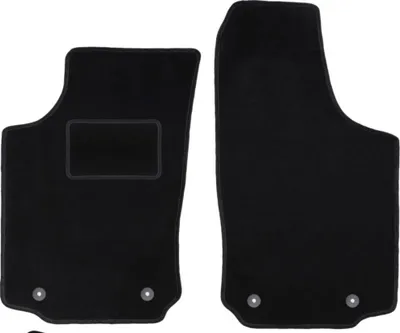 Zdjęcie produktu dla Wielganizator dywaniki welurowe LUX przednie do Opel Tigra B TwinTop, cabrio (2003-2008) - czarne dywaniki samochodowe BASIC komplet (2 szt.)