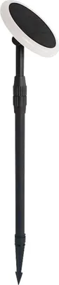 Produktbild von V-TAC Solar LED-Gartenleuchte VT-943, 3 W, 4000 K, schwarz, 2 Stück