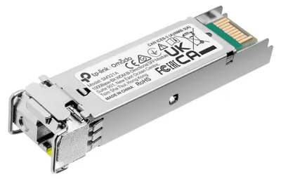Obrázok produktu pre TP-Link Omada SM321A, Optické vlákno, 1250 Mbit/s, SFP, 9/125 µm, 20000 m, 1550 nm