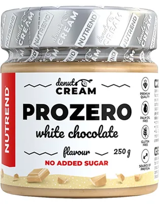 Obrázek produktu pro Nutrend DENUTS CREAM Prozero s bílou čokoládou 250 gr