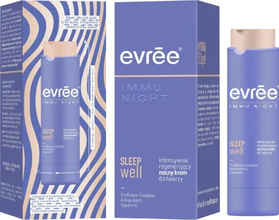 Produktbild von EVREE Immu Night Intensiv Regenerierende Nachtcreme SLEEPwell 45 ml