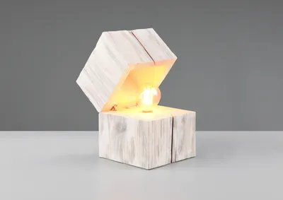 Produktbild von TRIO-Leuchten Tischleuchte TREASURE BHT 12x16x12 cm weiß Tischlampe