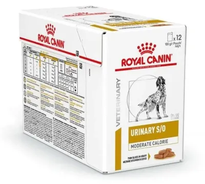 Zdjęcie produktu dla ROYAL CANIN Dog Urinary S/O Moderate Calorie - mokra karma dla psów - 12 x 100g