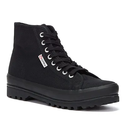 Produktbild von Superga 2341 Alpina Womens Black Trainers